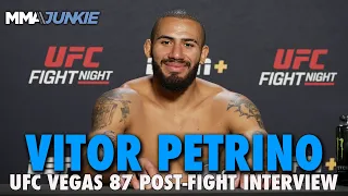 Vitor Petrino Targets 'Formidable' Anthony Smith After Staying Unbeaten | UFC Fight Night 238