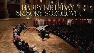 “HAPPY BIRTHDAY Grigory Sokolov!”- (ENCORE) Sergej Rachmaninoff: Prélude D-Dur op. 23/4 , Vienna