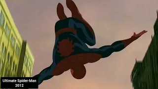 Evolution of Spider-Man in cartoon 1967-2023