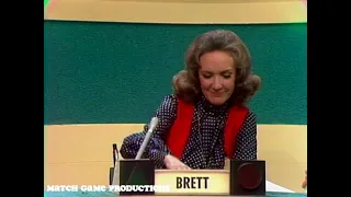 Match Game 74 (Episode 136) (January 24, 1974) (Brett Moves Downstairs?)