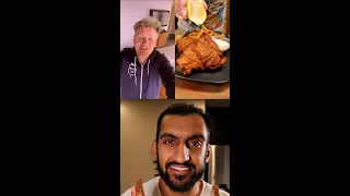 Gordon Ramsay Reacts to My Pakistani Fish & Chips