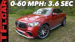 Here's Why The 2020 Mercedes-AMG GLC 63 S Coupe Is A Compact Crossover Muscle Car!