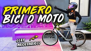 ¿Es necesario ANDAR EN #BICI 🚲 para usar #MOTO? 🛵 | (T7/E24)