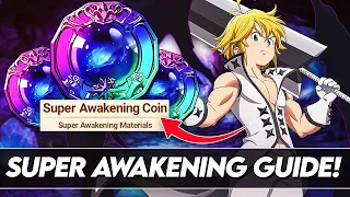 Complete Guide To Super Awakening! SA Coins, SSR Coins & Dupe Levels! (7DS Guide) 7DS Grand Cross