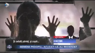 Stirile Kanal D (01.09.2022) - Gemenii pedofili, acuzati ca au recidivat! | Editie de seara