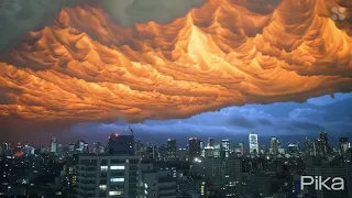 AI short horror film "The Orange Cloak Episode 7" #scifi #horrorstories #tokyo
