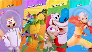 Sandy Episode 3 - Nickelodeon All Star Brawl - 20 min Gameplay