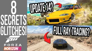 Forza Horizon 5 - 8 Secrets, Glitches & Easter Eggs! UPDATE 14 NEW ROCKET BUNNY BODYKITS?