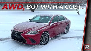 The 2021 Lexus ES 250 AWD F-Sport is an All-Weather Underpowered Luxury Sedan