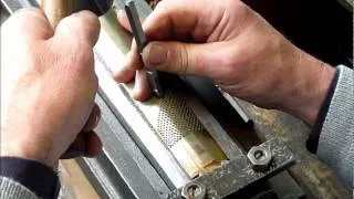 The making of LIOGIER hand-stitched wood rasp