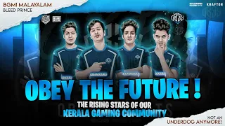 ObeY One of the Best Clans Of Kerala Gaming Community | Bgmi Malayalam | Prince BLVCK
