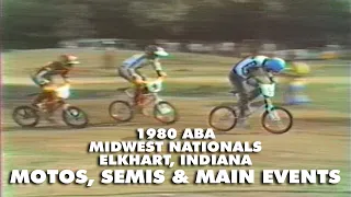 1980 ABA BMX Racing Midwest Nationals in Elkhart, Indiana