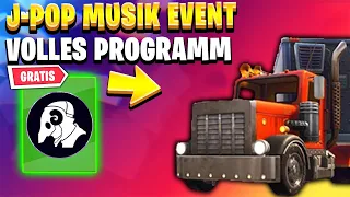 JPOP MUSIK EVENT 🎶 GRATIS Banner, AUTOS, VOLLES Fortnite Programm   | Deutsch