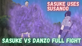 Sasuke Uchiha vs Danzo Full Fight | Naruto Shippuden | Sasuke uses Susanoo for the First Time