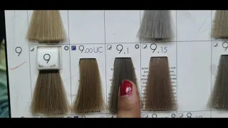 KEUNE HAIR COLOR very light ash blond 9.1 | Yellow HAIR PIGMENT REMOVING METHOD | LESSON NO: 1