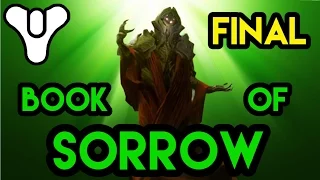 Book of Sorrows Final Episode- Verse 5 (Destiny Lore) | Myelin Games
