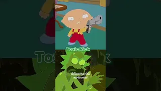 Stewie griffin v.s Every version of Rick