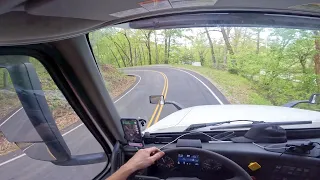 This Road Was Too Tight For A Tractor Trailer!