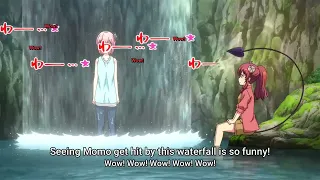 shamiko make fun of momo~machikado mazoku episode 9