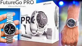 FutureGo PRO: Affordable and Premium - Complete Stainless Steel Smartwatch. #smartwatch #fitness