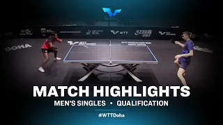 Kirill Skachkov vs Ibrahima Diaw | WTT Contender Doha 2021 | Men's Singles | QUAL Highlights