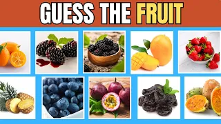 Guess the Fruit Quiz (51 Different Type of Fruit) | Guess the Fruit in 3 Seconds quiz