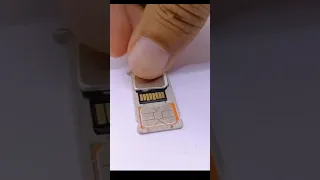 two Sim card in hybrid sim slot with memory card |cool Life hack | keruwawa | #Shorts