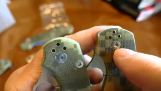 Spyderco Paramilitary 2 Chinese Clone Comparison