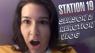 STATION 19 SEASON 2 FINALE REACTON VLOG! | KATIE REACTS | DAILYKATIEXO