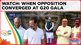 Watch: Opposition Minus Congress Celebrate G20 Moment At Gala Dinner, Highlight India's Democracy