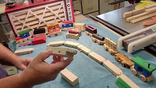 How to make a wooden toy train | Part 2