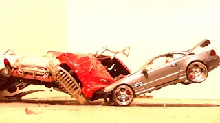 Tinplate Toy Car Crash Snack!
