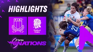 Highlights | Italy v England | 2022 TikTok Women's Six Nations