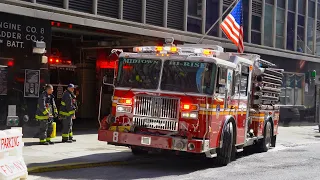 *EVERYONE GOES* FDNY Engine 8 and Ladder 2 responding