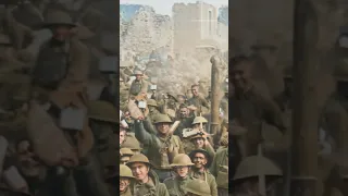 US Soldiers in 1918 - Restored Footage