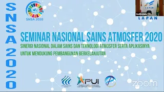 Seminar Nasional Sains Atmosfer 2020