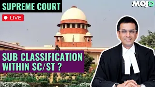 Supreme Court LIVE | Validity Of Sub-Classification Within SC-ST Reservation | DY Chandrachud