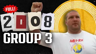 *FULL* 2008 World's Strongest Man | Group 3