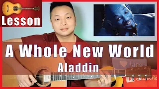 How to Play A Whole New World (Aladdin) on Guitar