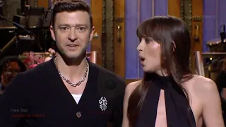 Justin Timberlake Interrupts Dakota Johnson's 'SNL' Monologue