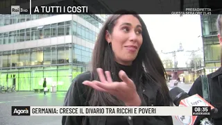 Germania: cresce il divario tra ricchi e poveri - Agorà 14/10/2019