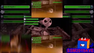 (REUPLOAD) The Nightmare Before Christmas - Final Battle With Healthbars Scan (Veg Replace)