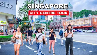 Singapore City Center Tour | Singapore Travel | Tour In The Heart Of Singapore 🇸🇬❤️🏙️