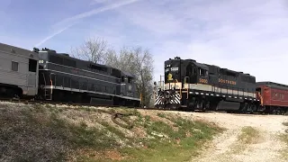 TVRM Dinner Train with 1972 Southern Railway High Hood GP38 #5000, 3-26-2021