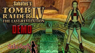 TRLE Sabatu's Tomb Raider 4 [Demo] Full Walkthrough [VERSION 2]