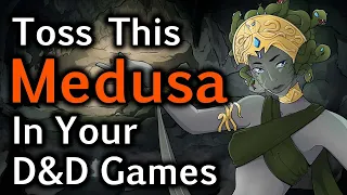 Let's Build an Encounter: Medusa | D&D Quests | D&D Encounter Ideas | TTRPG