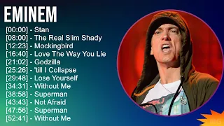 Eminem 2024 MIX Grandes Exitos - Stan, The Real Slim Shady, Mockingbird, Love The Way You Lie
