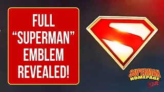 Full "Superman" Emblem Revealed! (April 15, 2024) - Superman Homepage Live!