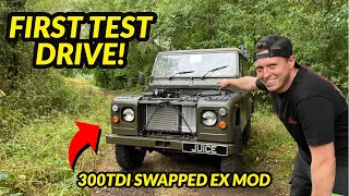 Land Rover Defender Ex ARMY MOD conversion - Part 4