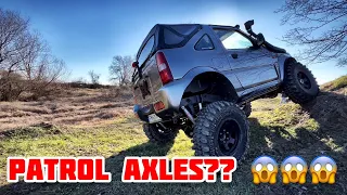 Τελικά μας ήρθε! Suzuki jimny j20a 2.0L patrol axles 🫵 🫵 🫵